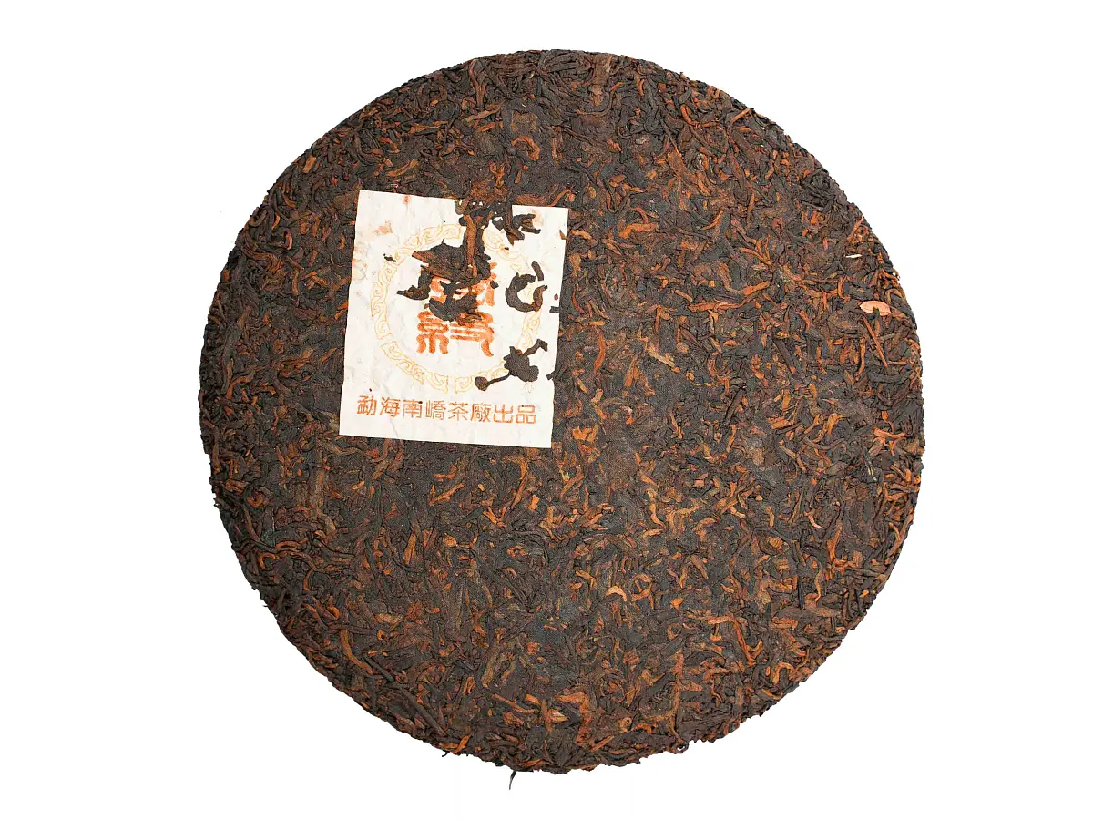 Шу пуэр «Нань Цзяо», 357 грамм, 2004 год