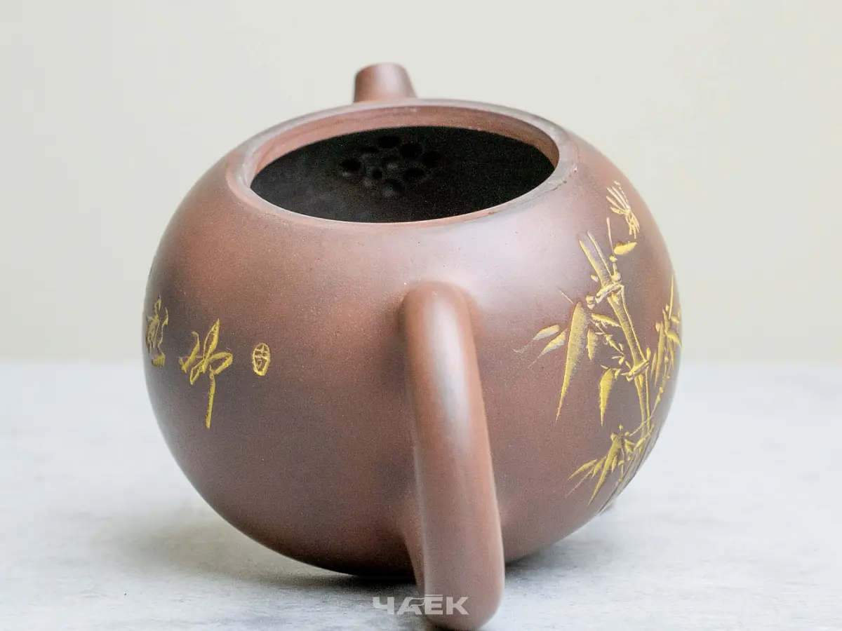 Чайник из Гуанси № 191, керамика Циньчжоу, 118 мл