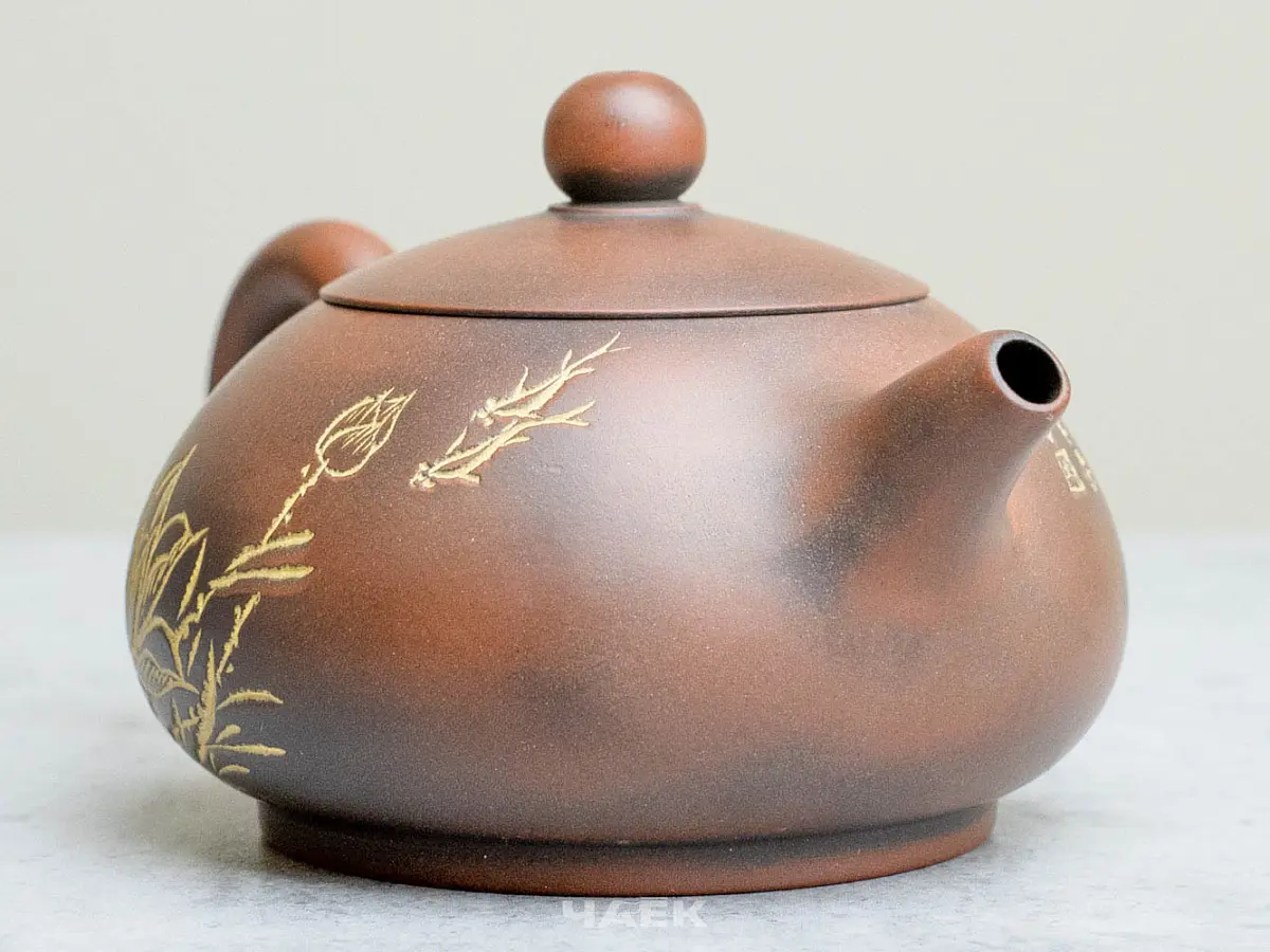 Чайник из Гуанси № 183, керамика Циньчжоу, 110 мл