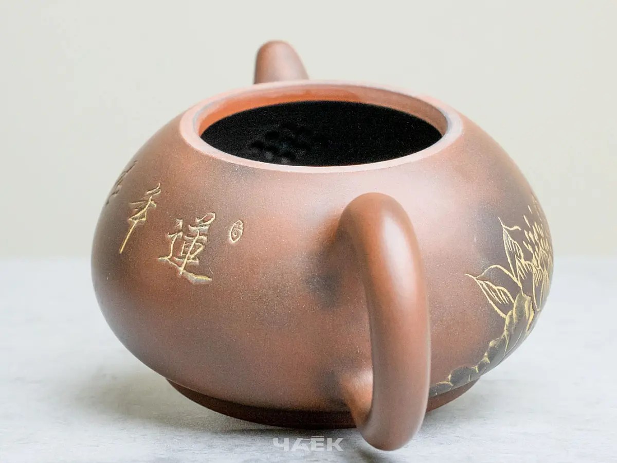 Чайник из Гуанси № 183, керамика Циньчжоу, 110 мл