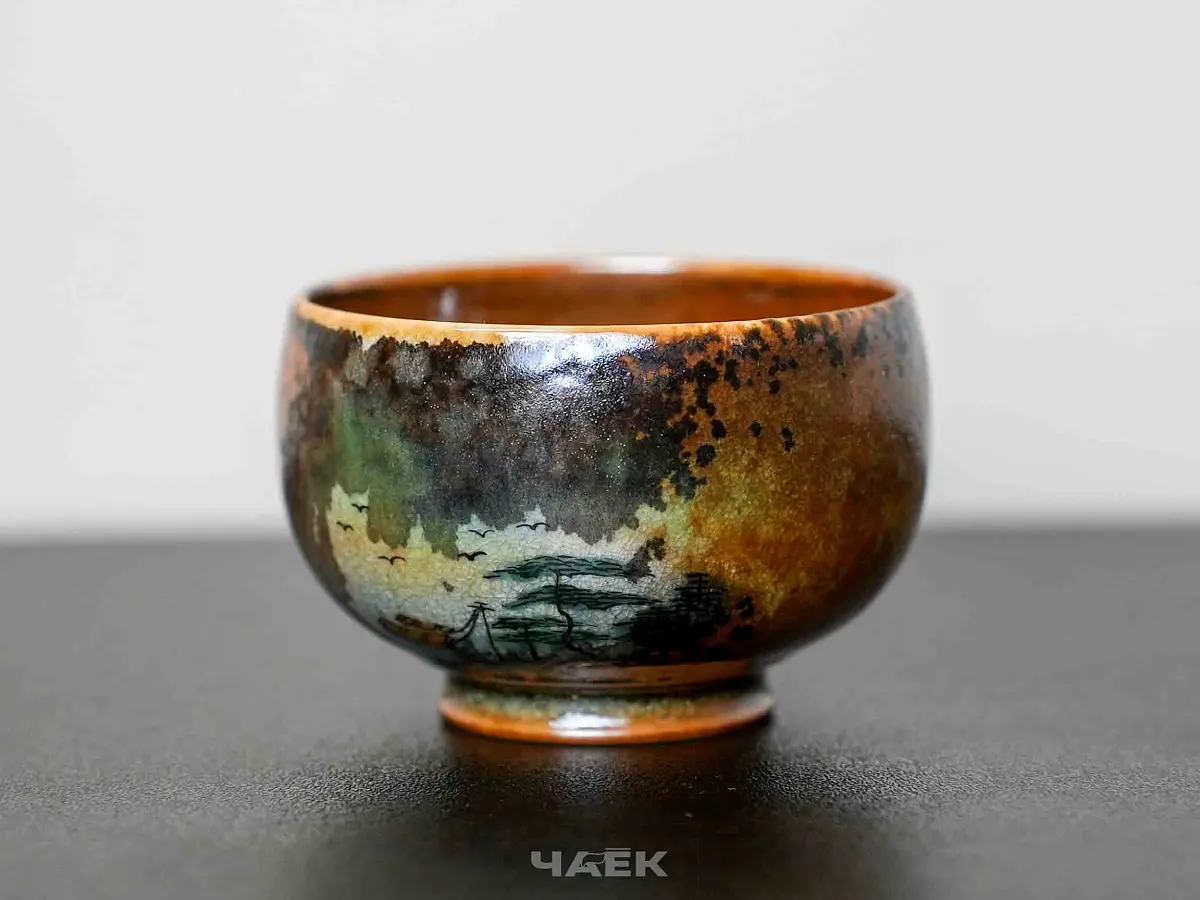 Пиала № 265, керамика Цзиндэчжэнь, 107 мл