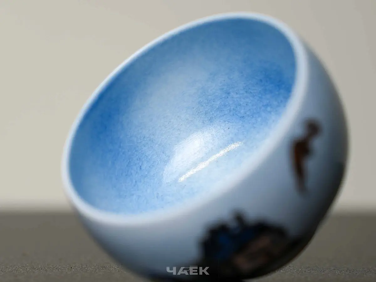 Пиала № 327, керамика Цзиндэчжэнь, 121 мл