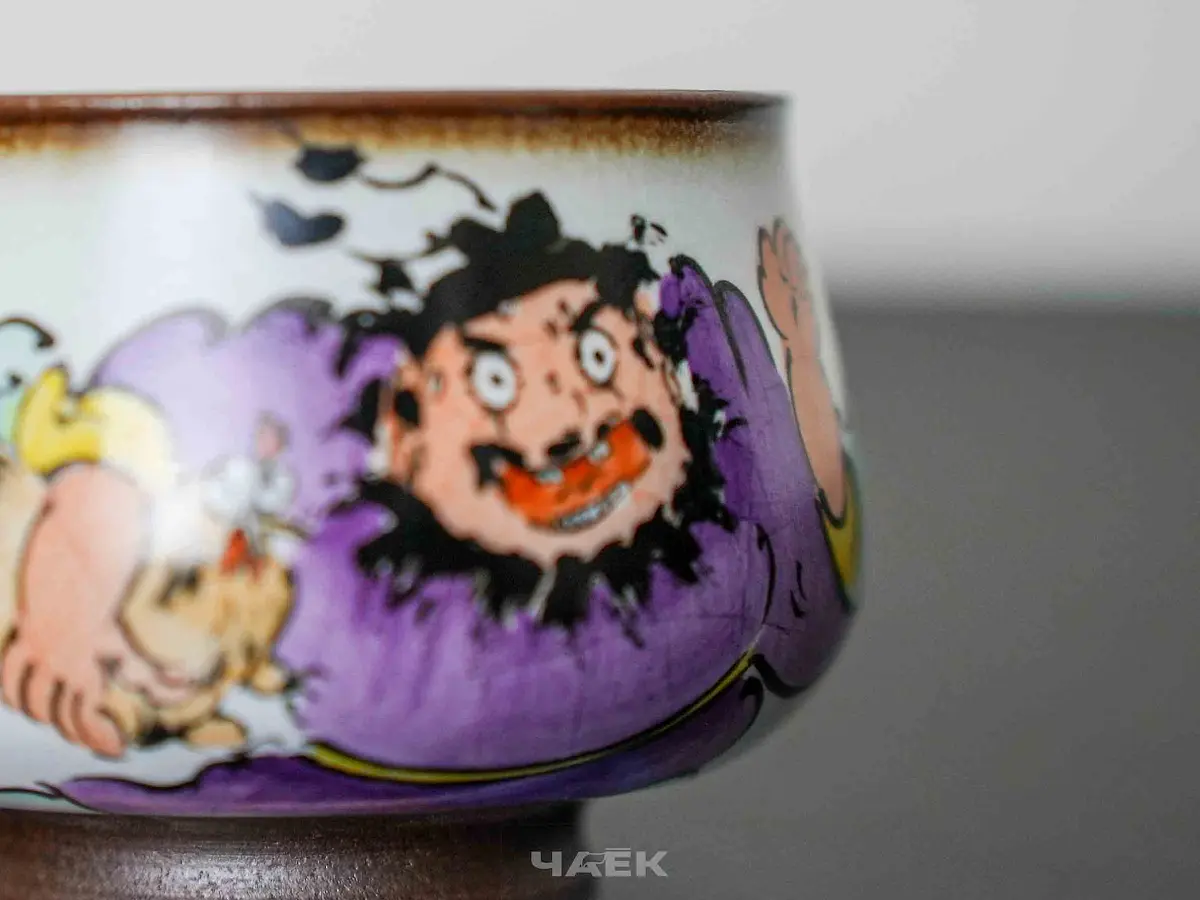 Пиала № 284, керамика Цзиндэчжэнь, 77 мл