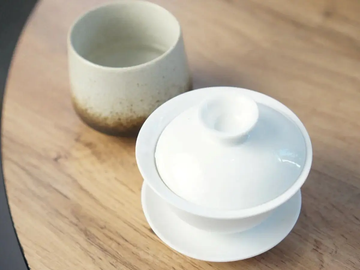 Набор чайной посуды «Белый аскет»