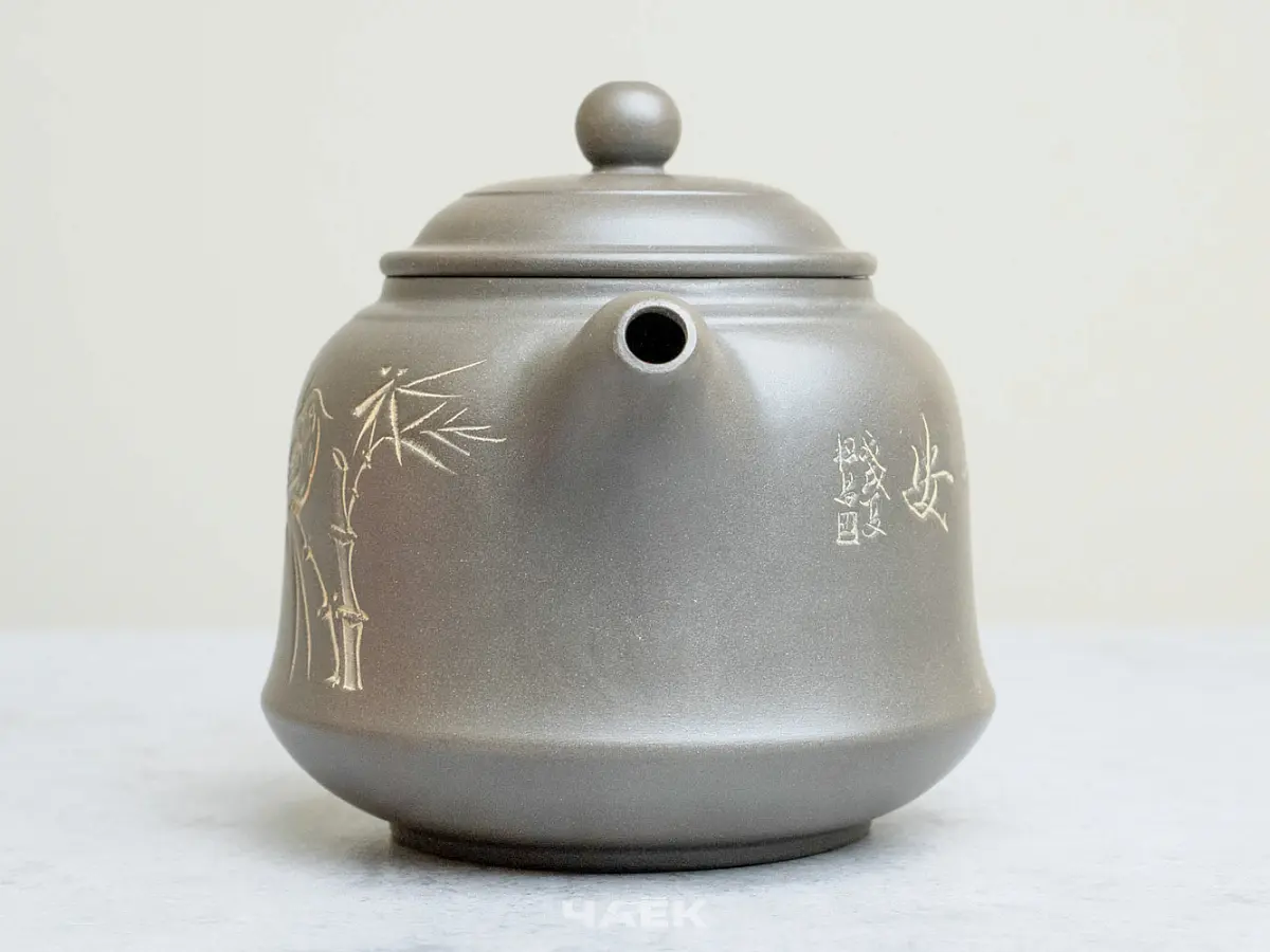 Чайник из Гуанси № 163, керамика Циньчжоу, 185 мл