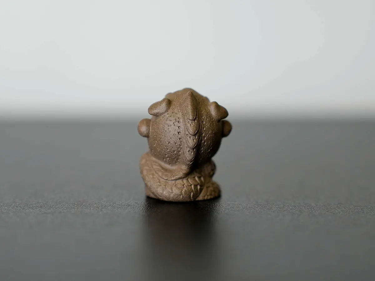 Чайная фигурка «Дракон» № 72, исинская глина