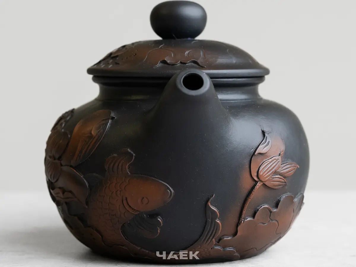 Чайник № 147 из керамики Цзяньшуй, 185 мл