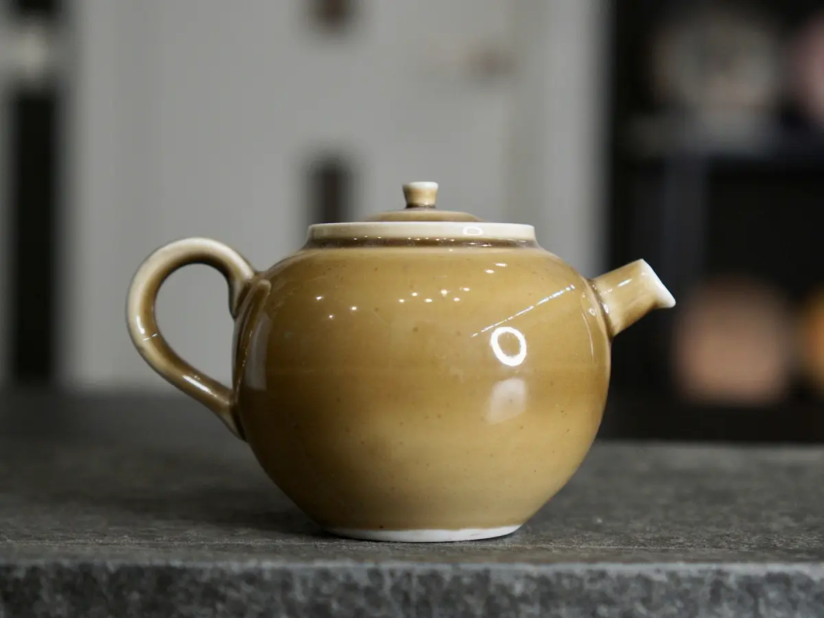 Чайник № 6, керамика Цзиндэчжэнь, 209 мл