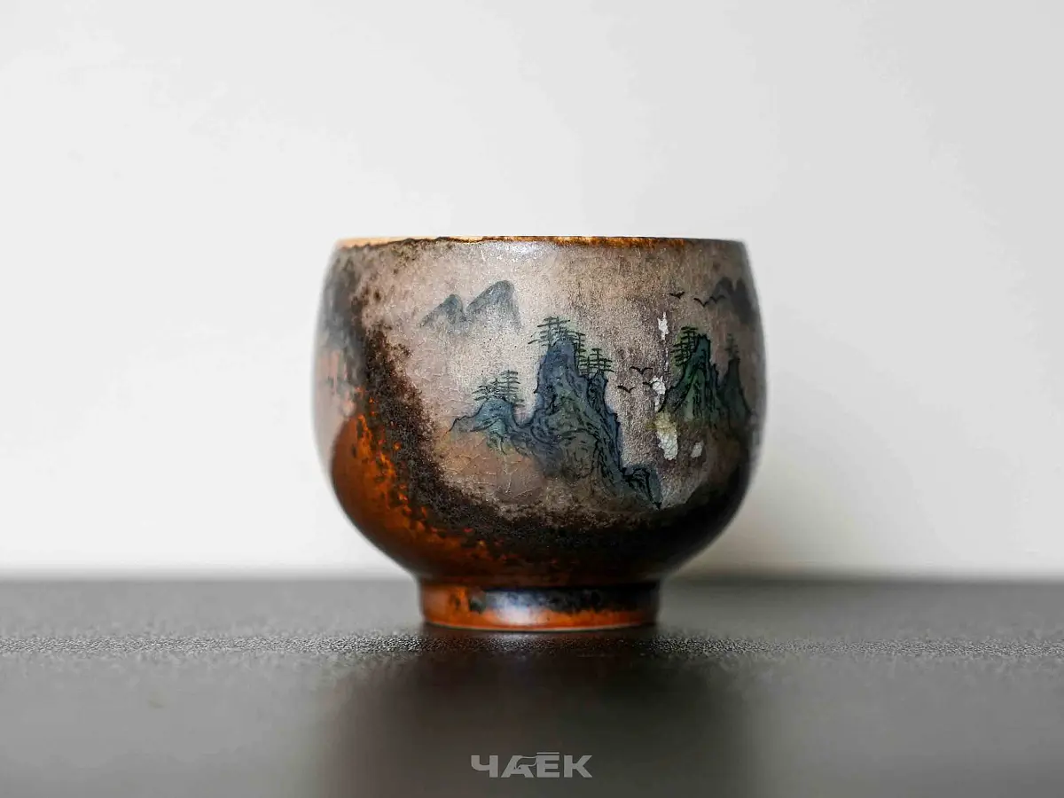 Пиала № 320, керамика Цзиндэчжэнь, 123 мл