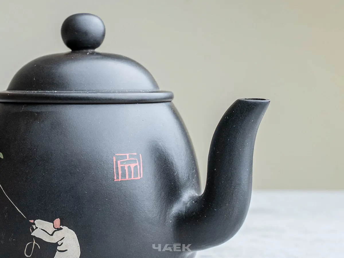 Чайник № 105 из керамики Цзяньшуй, 193 мл