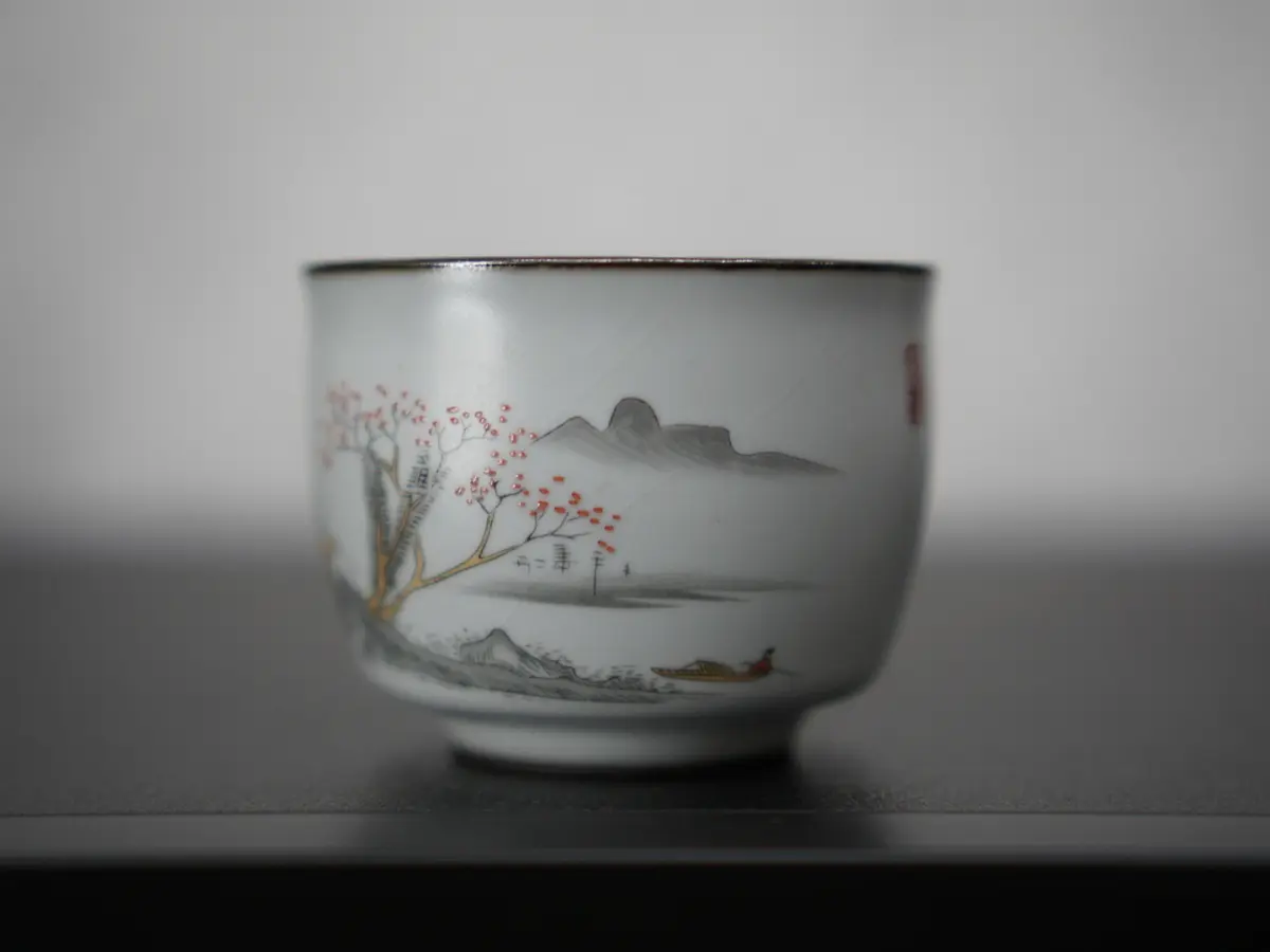 Пиала 2, керамика Цзиндэчжэнь, 85 мл