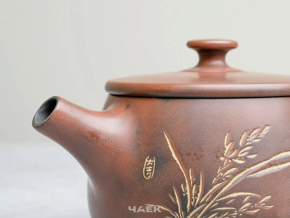 Чайник из Гуанси № 160, керамика Циньчжоу, 153 мл