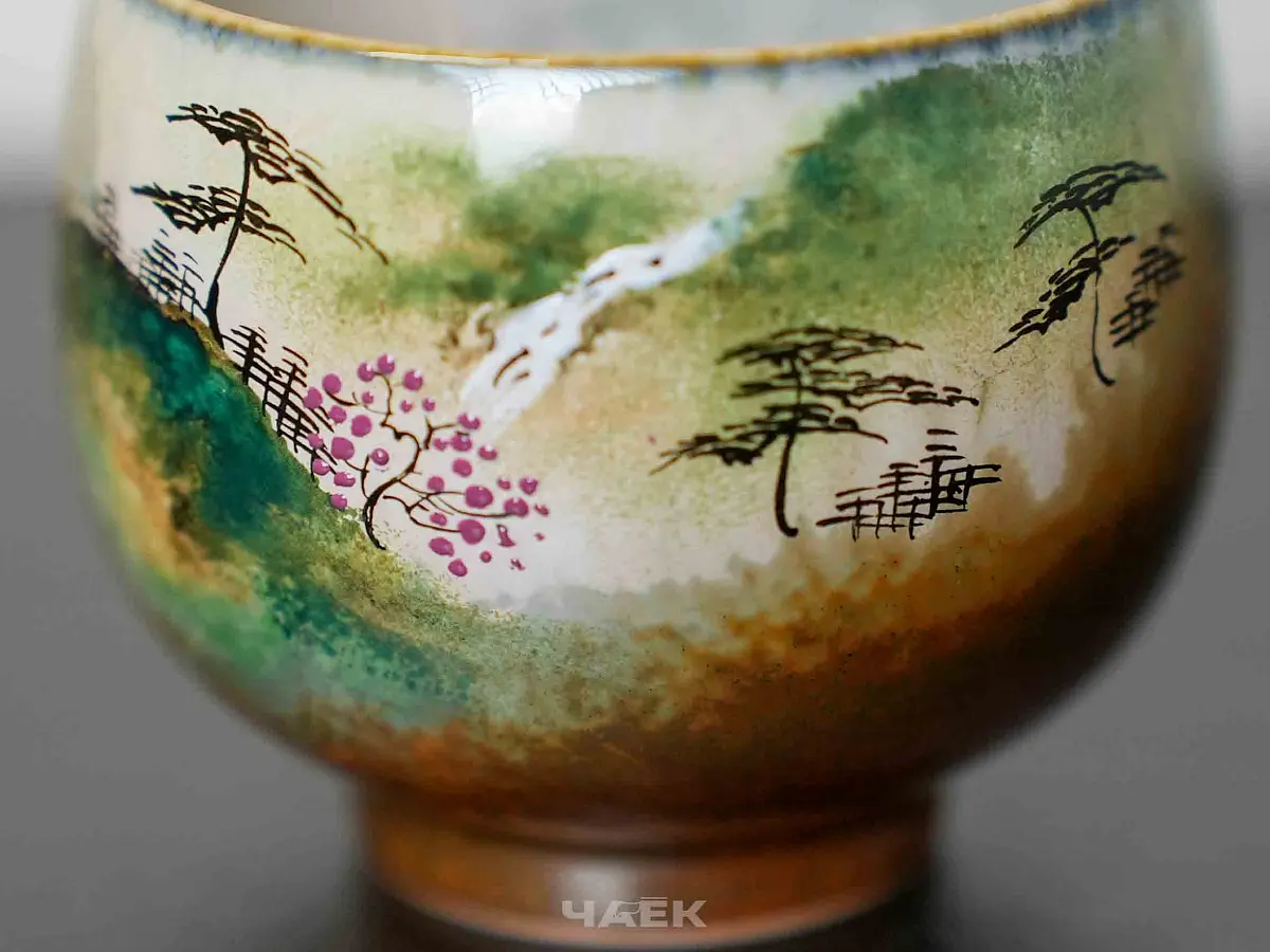 Пиала № 261, керамика Цзиндэчжэнь, 110 мл