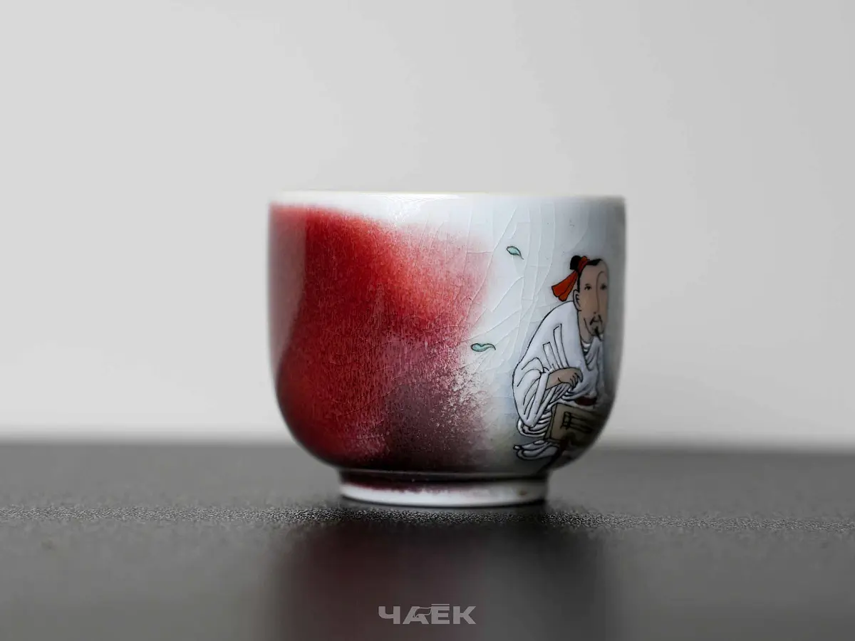Пиала № 334, керамика Цзиндэчжэнь, 80 мл