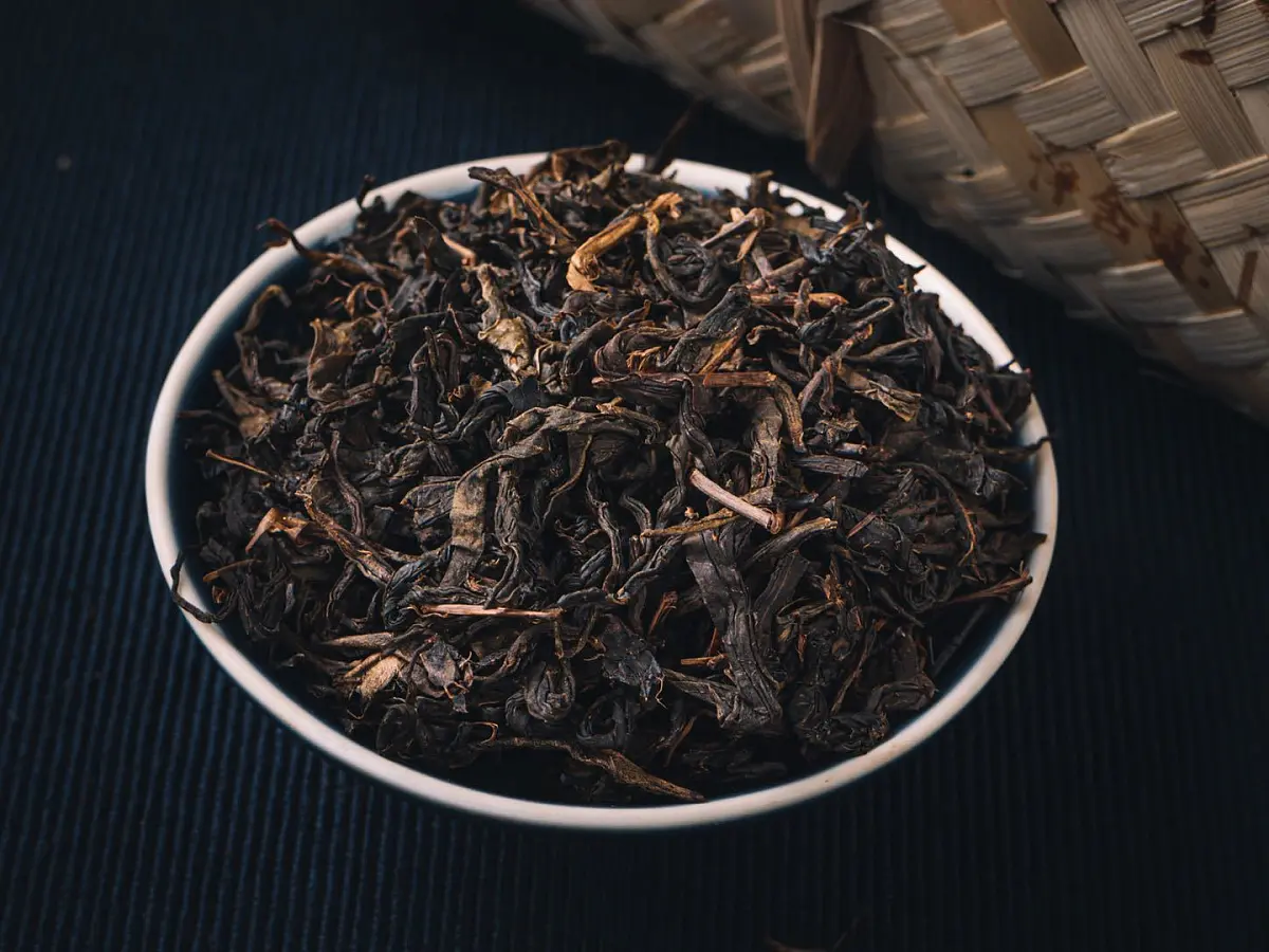 Хэй Ча с плесенью в корзинке, 1 кг, 2019 год