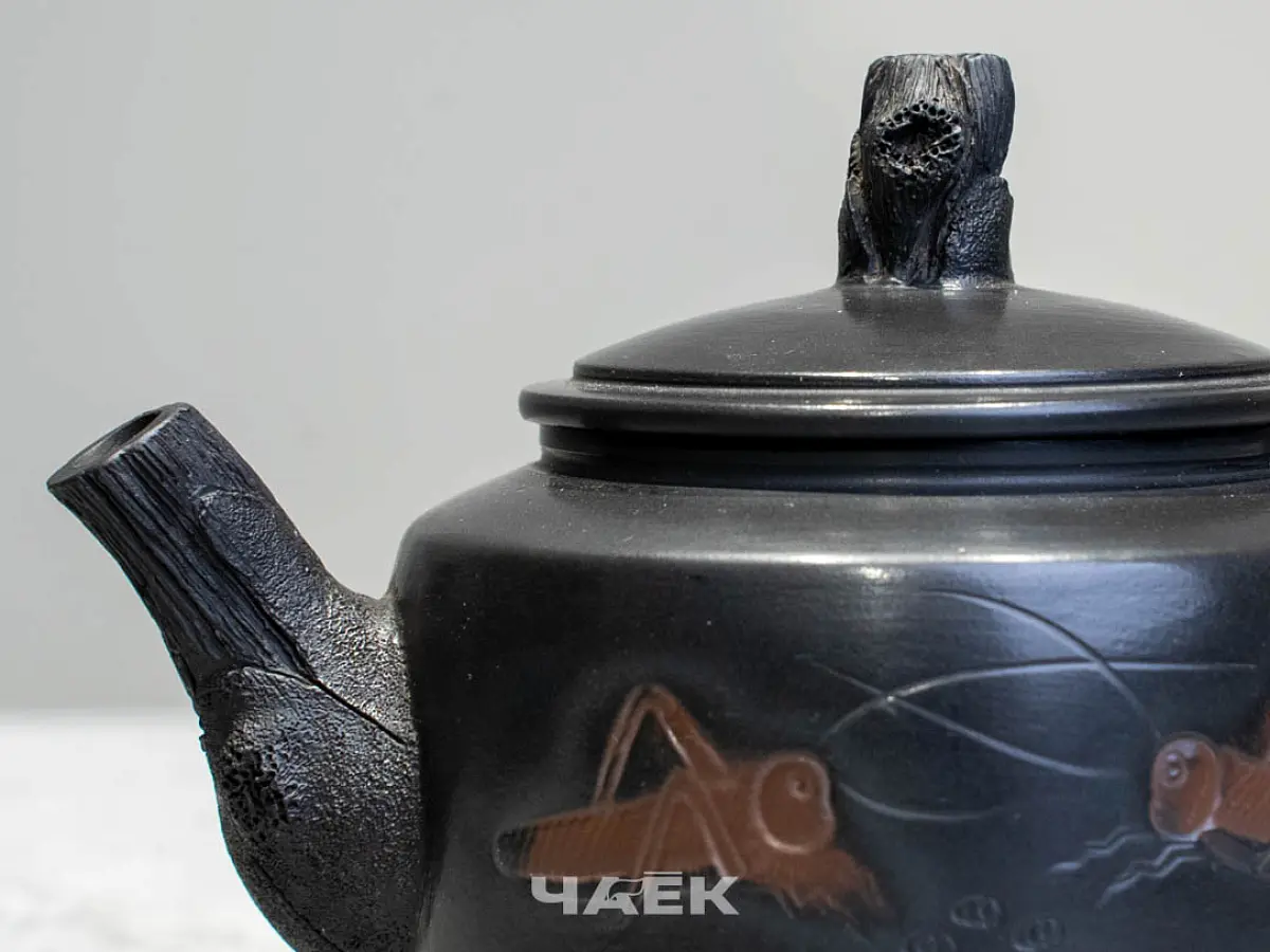 Чайник из керамики Цзяньшуй, 155 мл, № 12