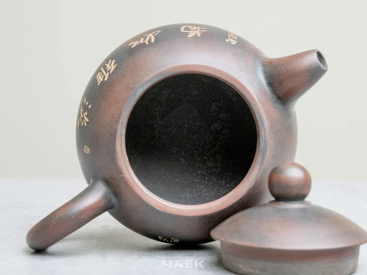 Чайник из Гуанси № 169, керамика Циньчжоу, 145 мл