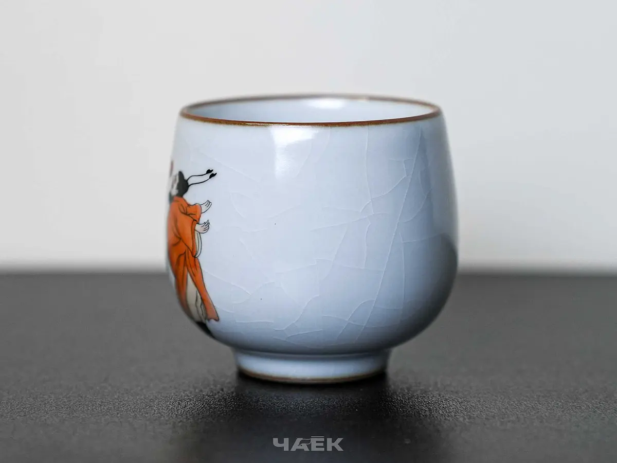 Пиала № 272, керамика Цзиндэчжэнь, 100 мл