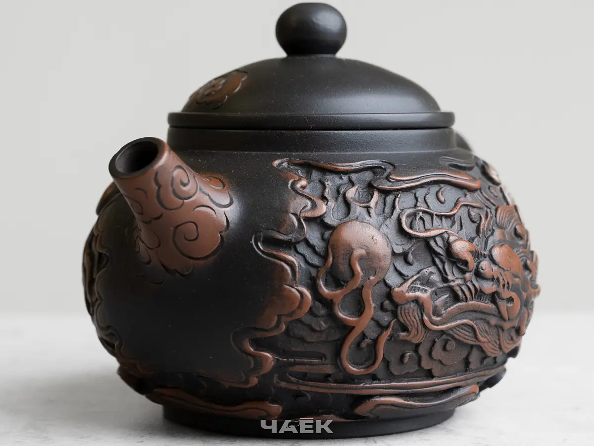 Чайник № 144 из керамики Цзяньшуй, 210 мл