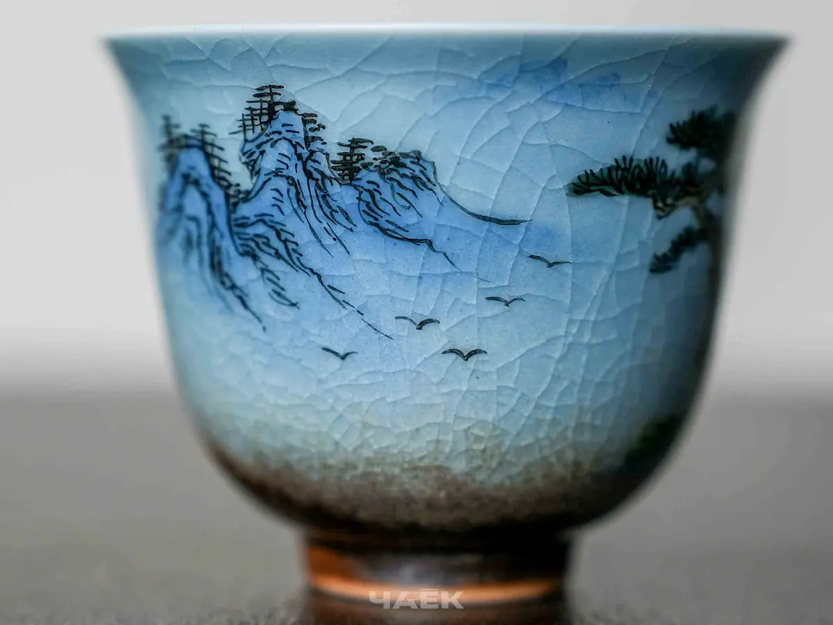 Пиала № 323, керамика Цзиндэчжэнь, 99 мл