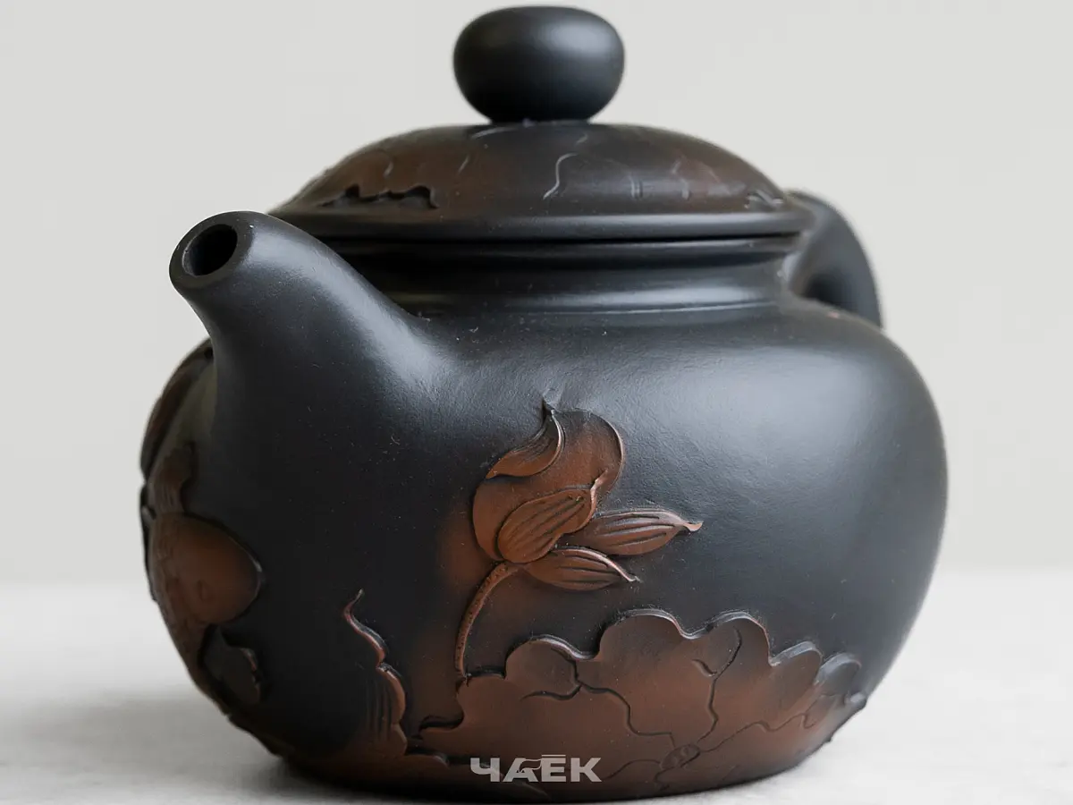 Чайник № 147 из керамики Цзяньшуй, 185 мл