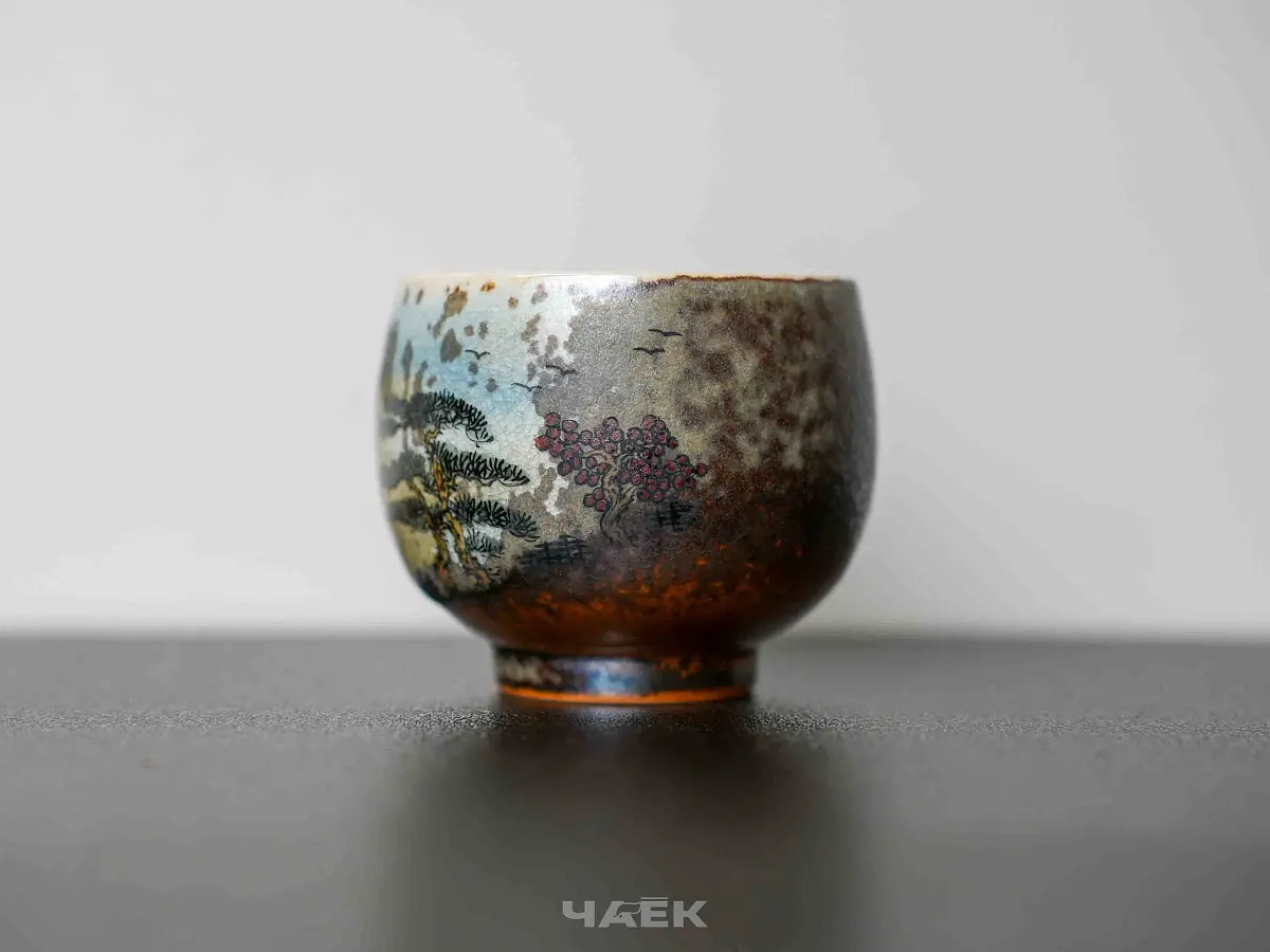 Пиала № 328, керамика Цзиндэчжэнь, 121 мл