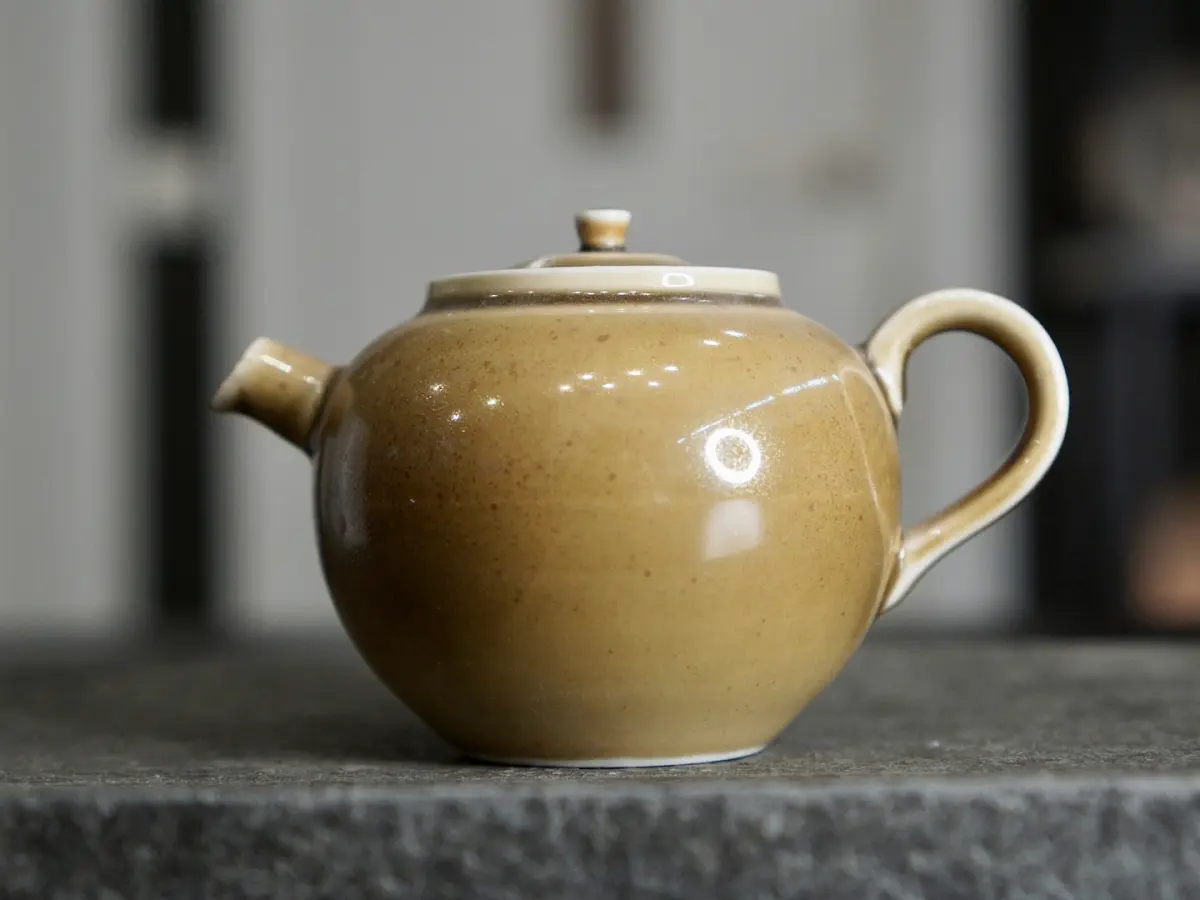 Чайник № 6, керамика Цзиндэчжэнь, 209 мл