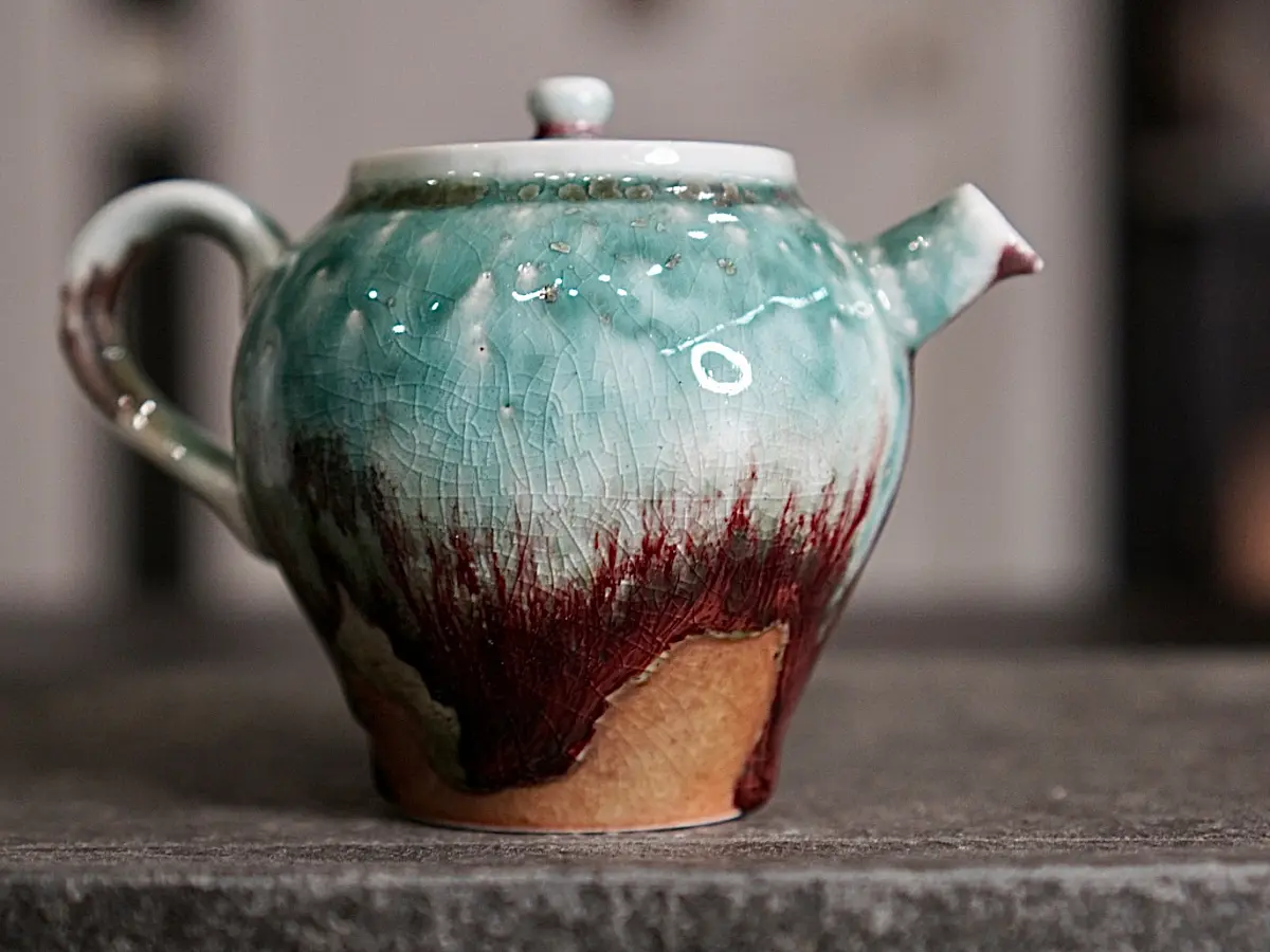 Чайник 17, керамика Цзиндэчжэнь, 212 мл