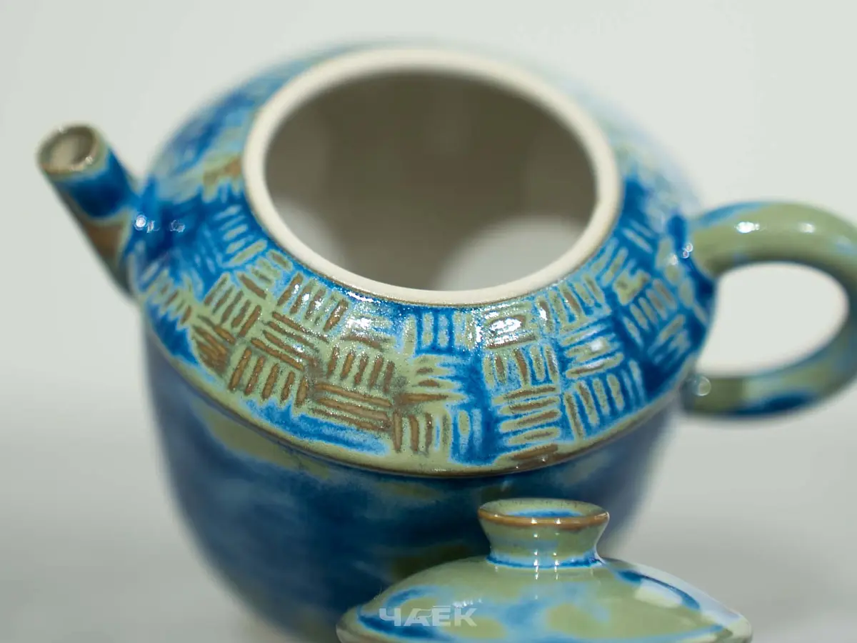 Чайник № 618, керамика Дэхуа, 130 мл