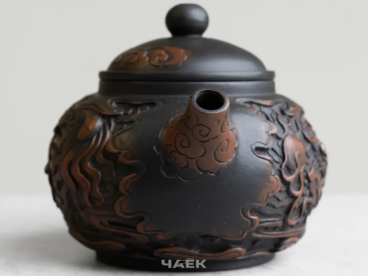 Чайник № 144 из керамики Цзяньшуй, 210 мл