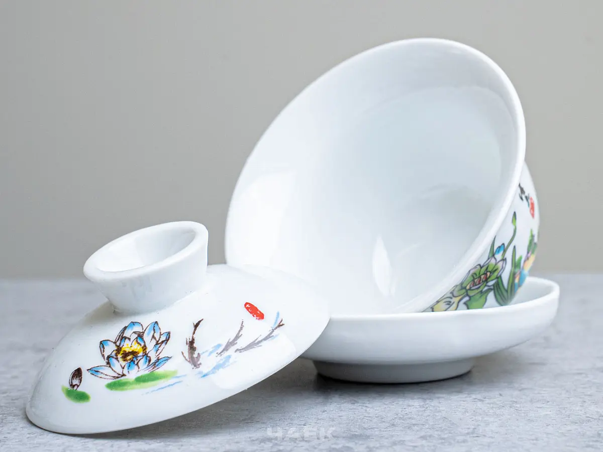 Гайвань «Хуаняо» № 104, фарфор, 100 мл