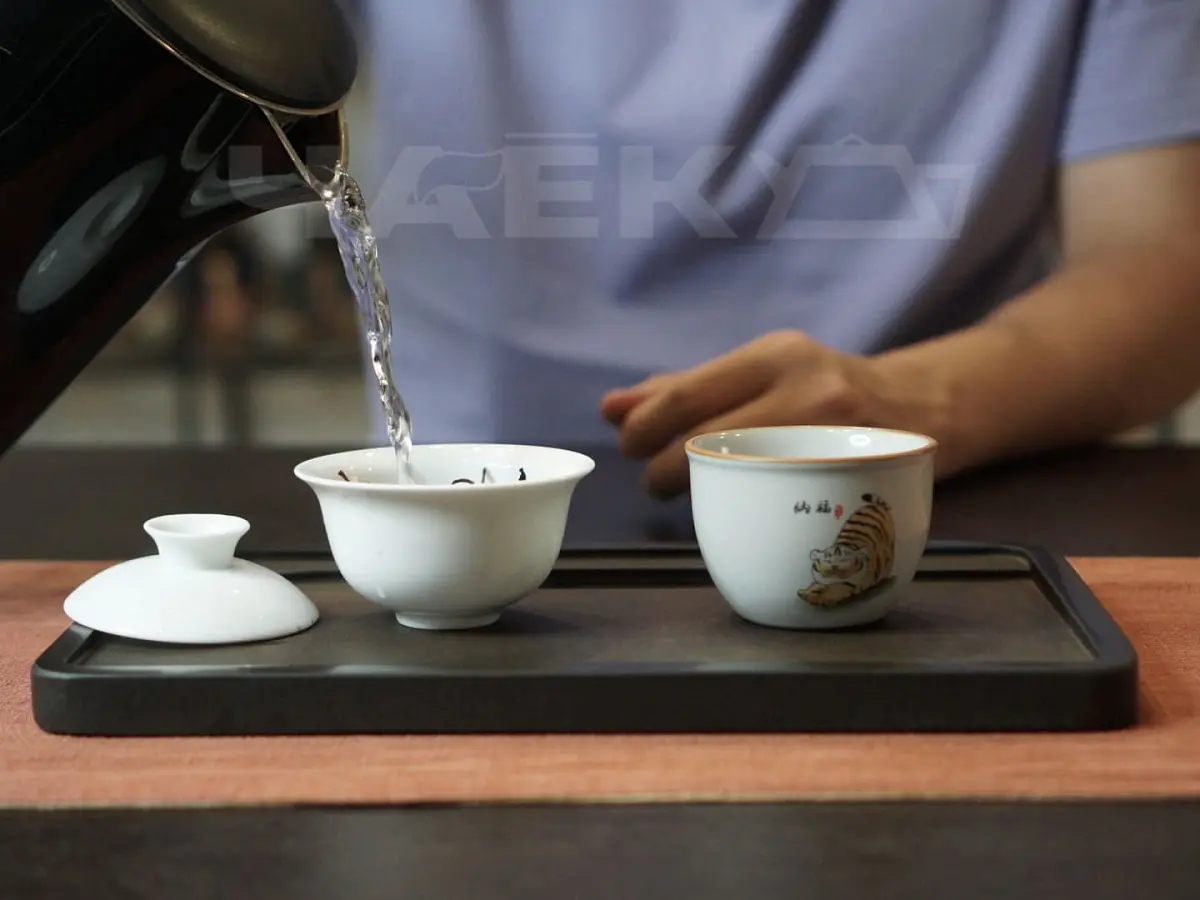 Гайвань № 25, «Белая», фарфор, 110 мл