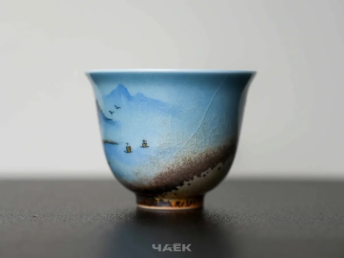 Пиала № 325, керамика Цзиндэчжэнь, 94 мл