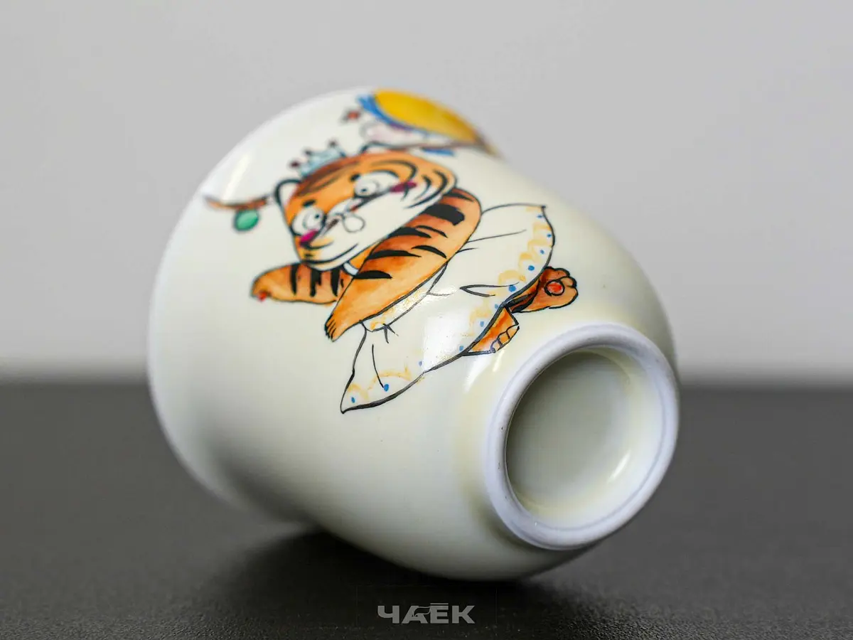 Пиала № 282, керамика Цзиндэчжэнь, 80 мл