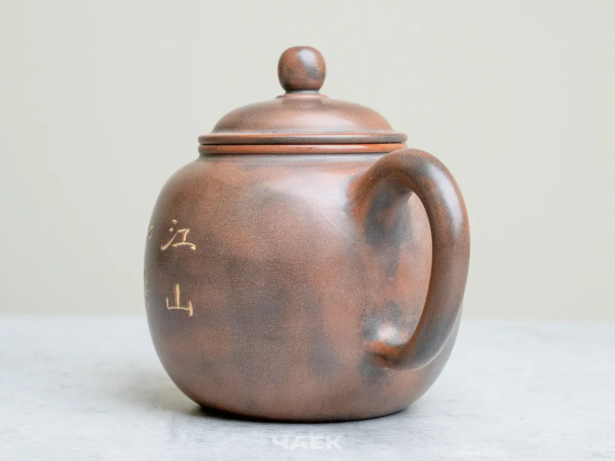 Чайник из Гуанси № 185, керамика Циньчжоу, 185 мл