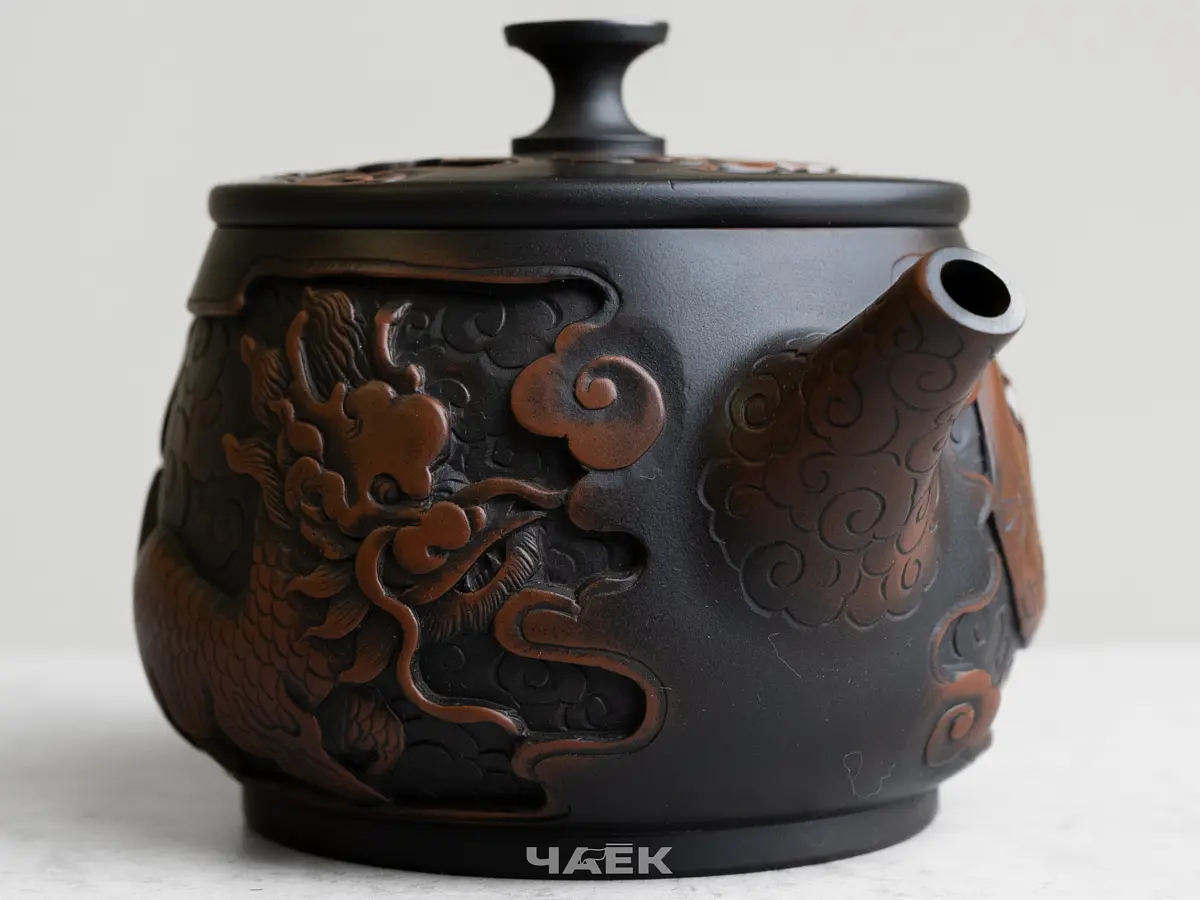 Чайник № 131 из керамики Цзяньшуй, 335 мл