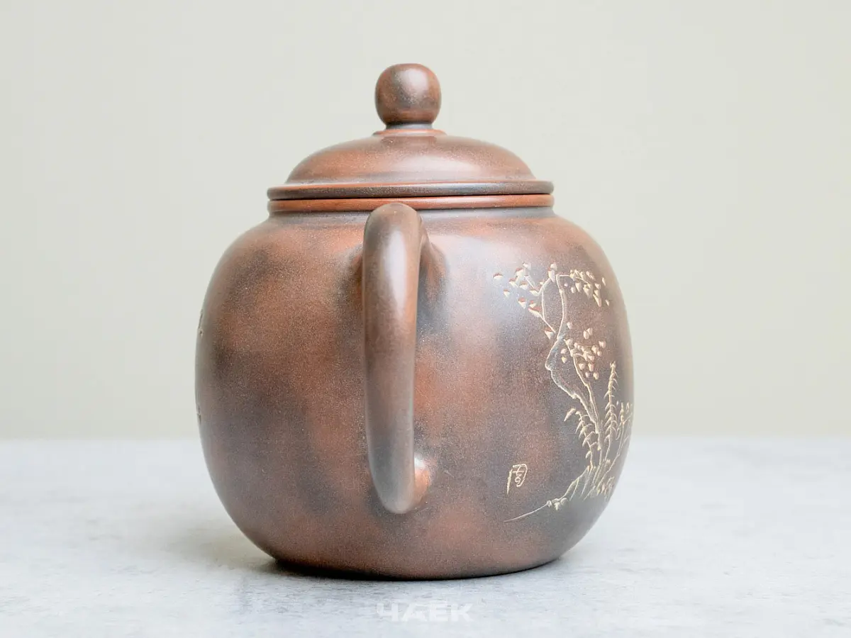 Чайник из Гуанси № 185, керамика Циньчжоу, 185 мл