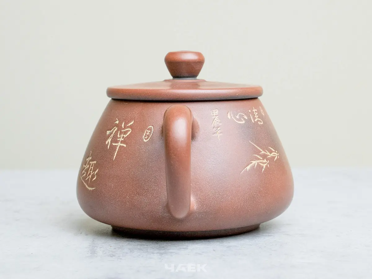 Чайник из Гуанси № 155, керамика Циньчжоу, 118 мл