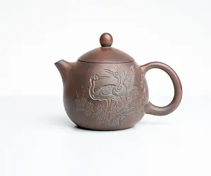 Чайник из Гуанси № 1024, керамика Циньчжоу, 215 мл