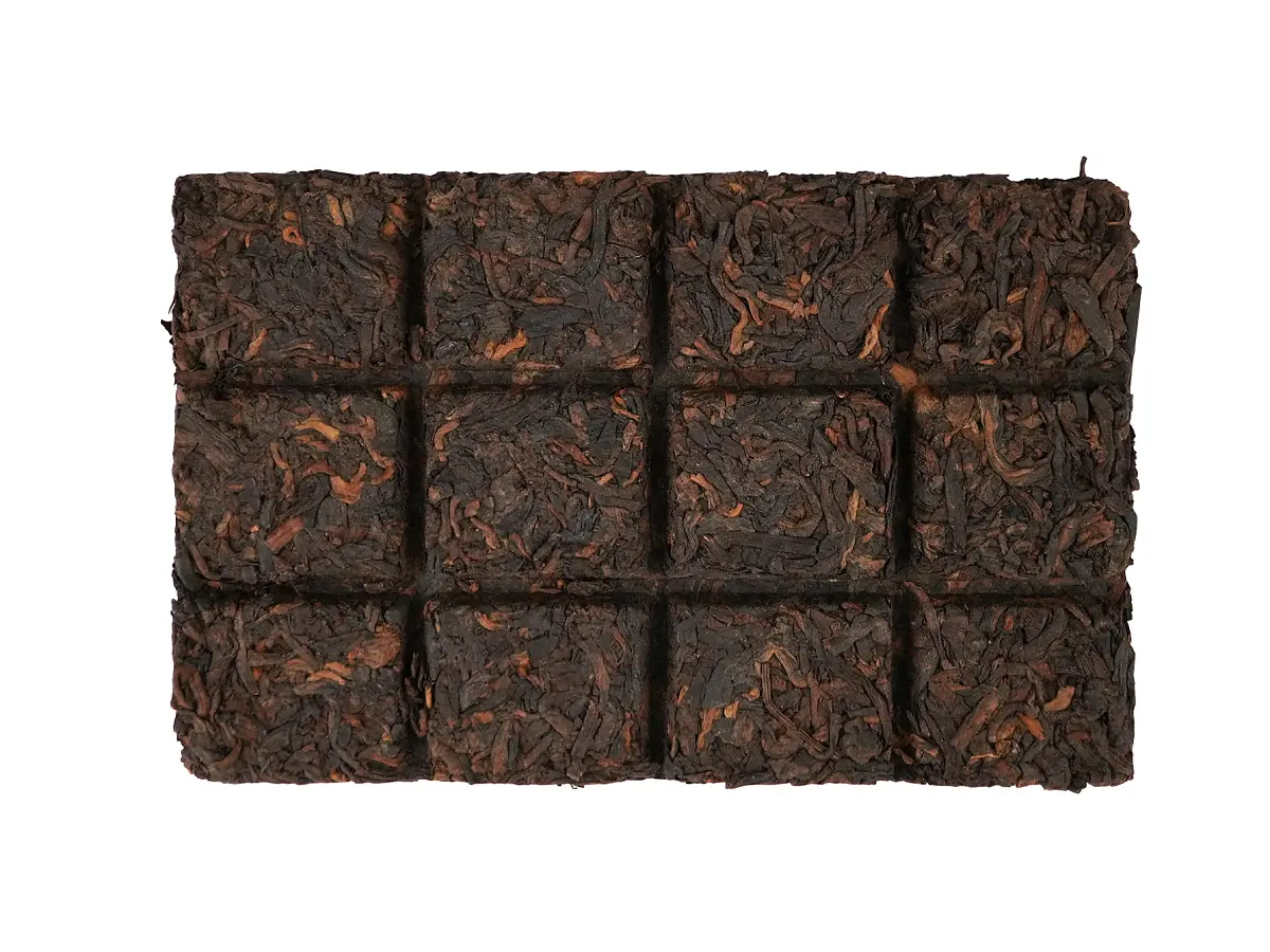 Шу пуэр «Шоколадная плитка», 80 г