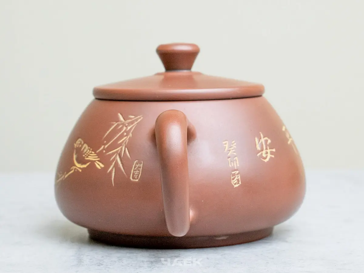 Чайник из Гуанси № 151, керамика Циньчжоу, 158 мл