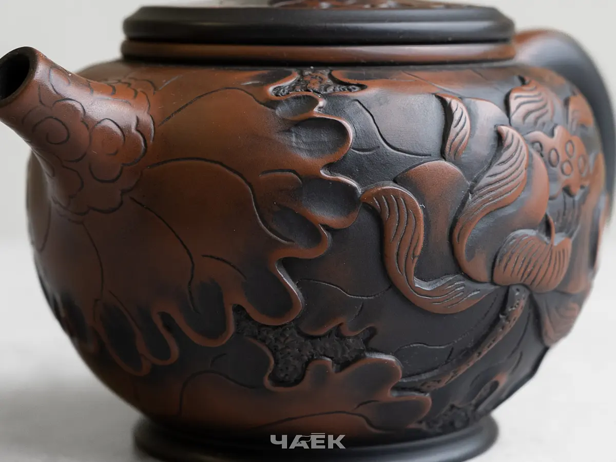 Чайник № 142 из керамики Цзяньшуй, 206 мл
