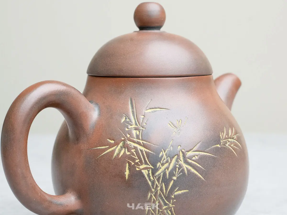 Чайник из Гуанси № 177, керамика Циньчжоу, 115 мл