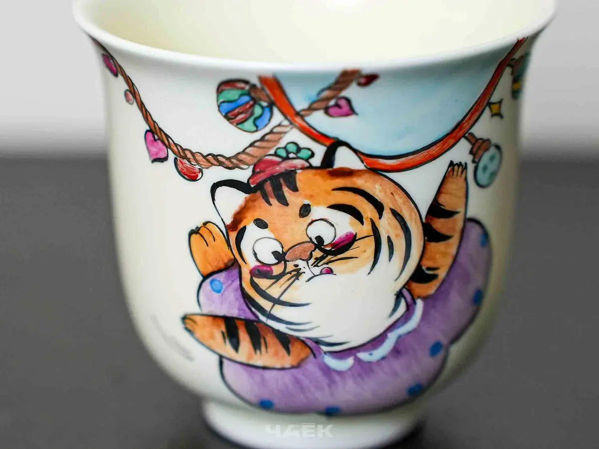 Пиала № 287, керамика Цзиндэчжэнь, 83 мл