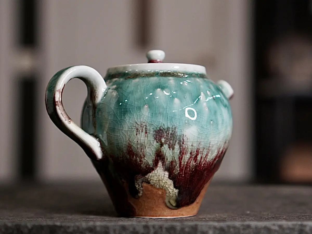 Чайник 17, керамика Цзиндэчжэнь, 212 мл