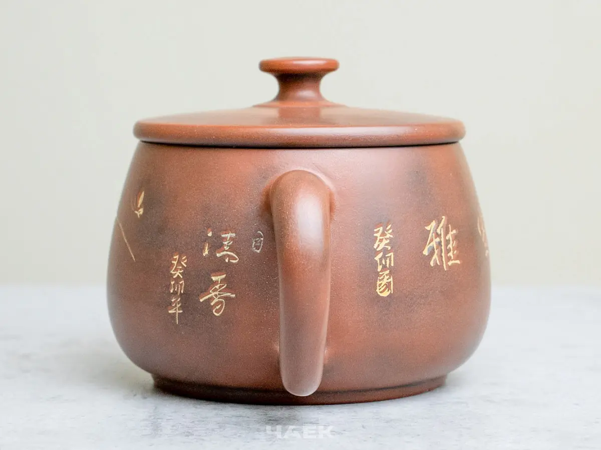Чайник из Гуанси № 160, керамика Циньчжоу, 153 мл