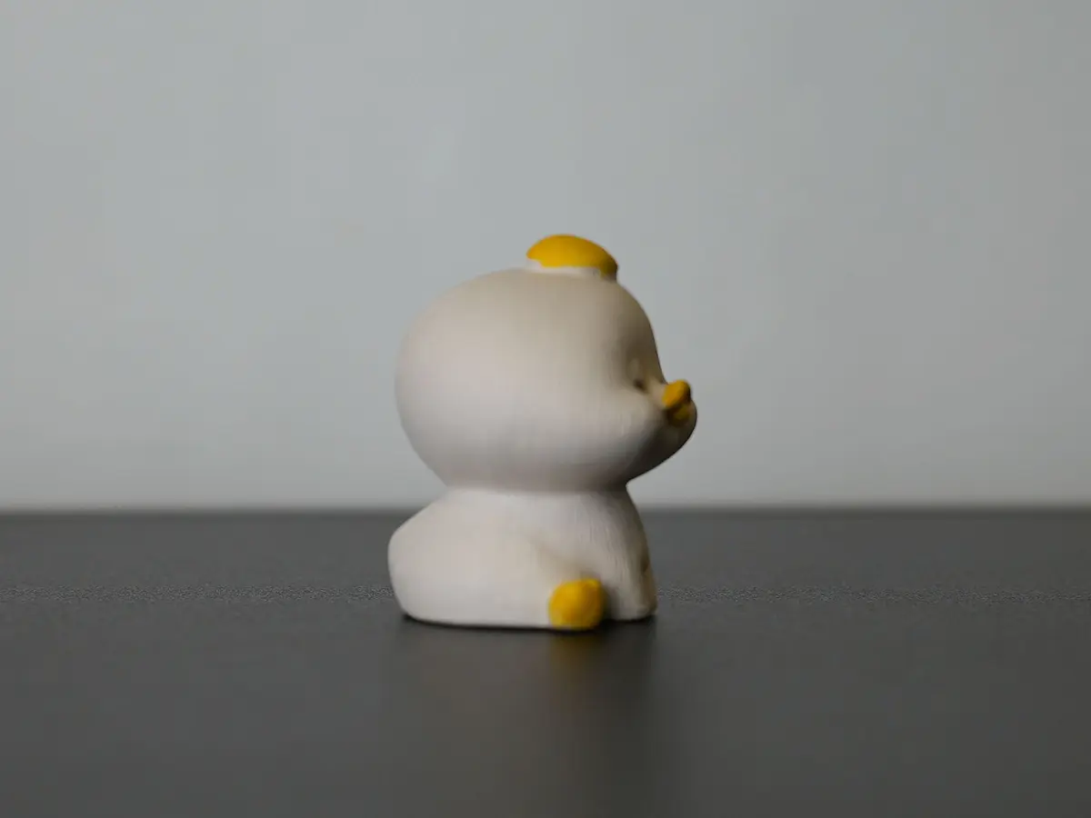 Чайная фигурка «Утёнок» № 58, исинская глина