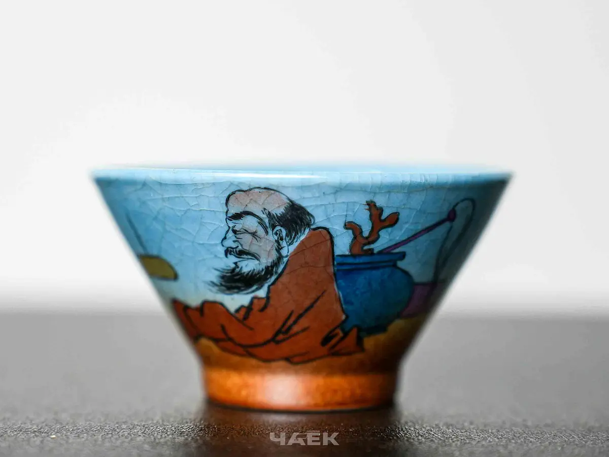 Пиала № 310, керамика Цзиндэчжэнь, 75 мл