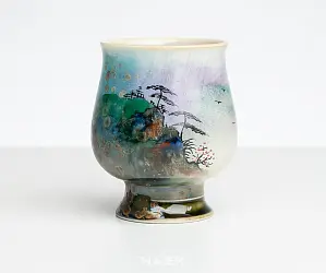 Пиала № 598, керамика Цзиндэчжэнь, 70 мл