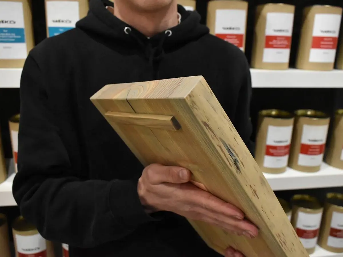 Чабань из лиственницы, большая 9